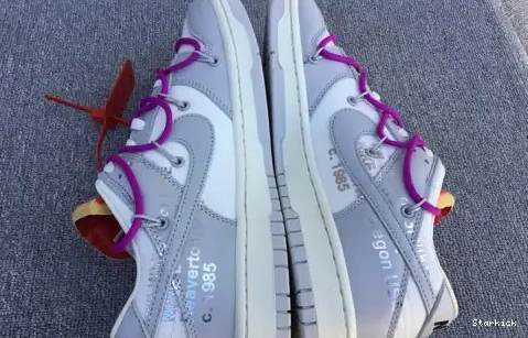 45 Lot O-W Nike DM1602-101 Dunk Low 0627